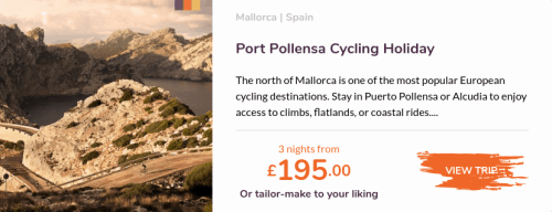 Love Velo Port Pollensa cycling holiday 