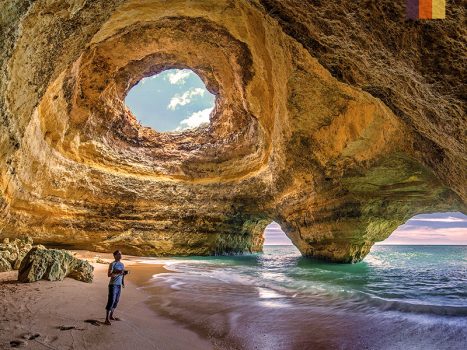 The coast of Algarve