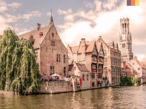 View of Bruges 
