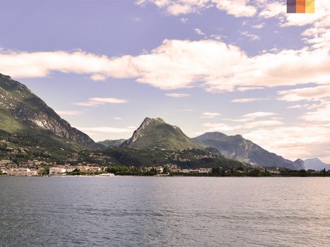 View of the Lake Garda 