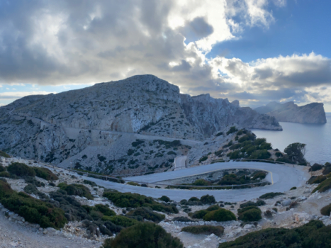 Panoramic view of Cap Formentor