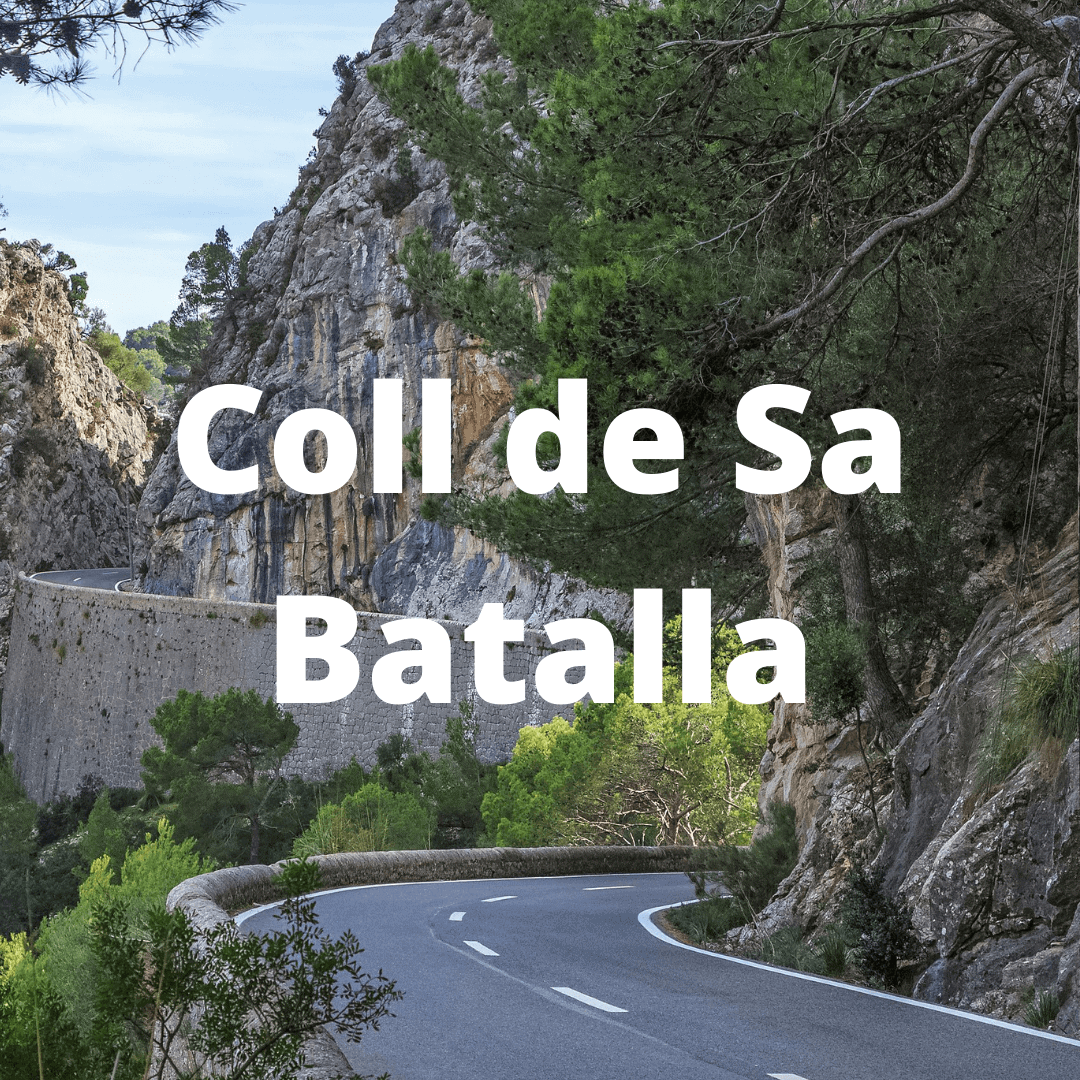 Cycling the Coll d'Honor, Cycling The Coll d&#8217;Honor in Mallorca