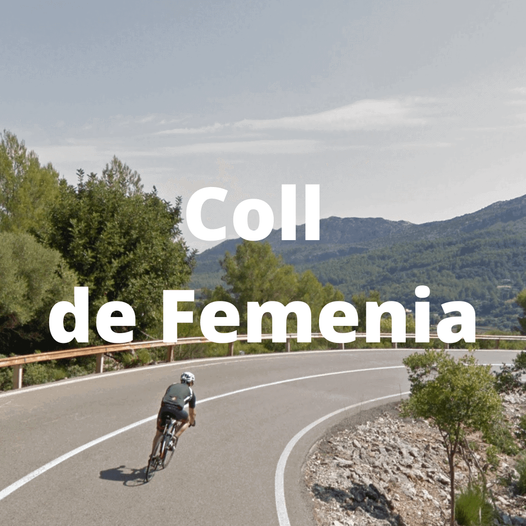 Cycling the Coll d'Honor, Cycling The Coll d&#8217;Honor in Mallorca