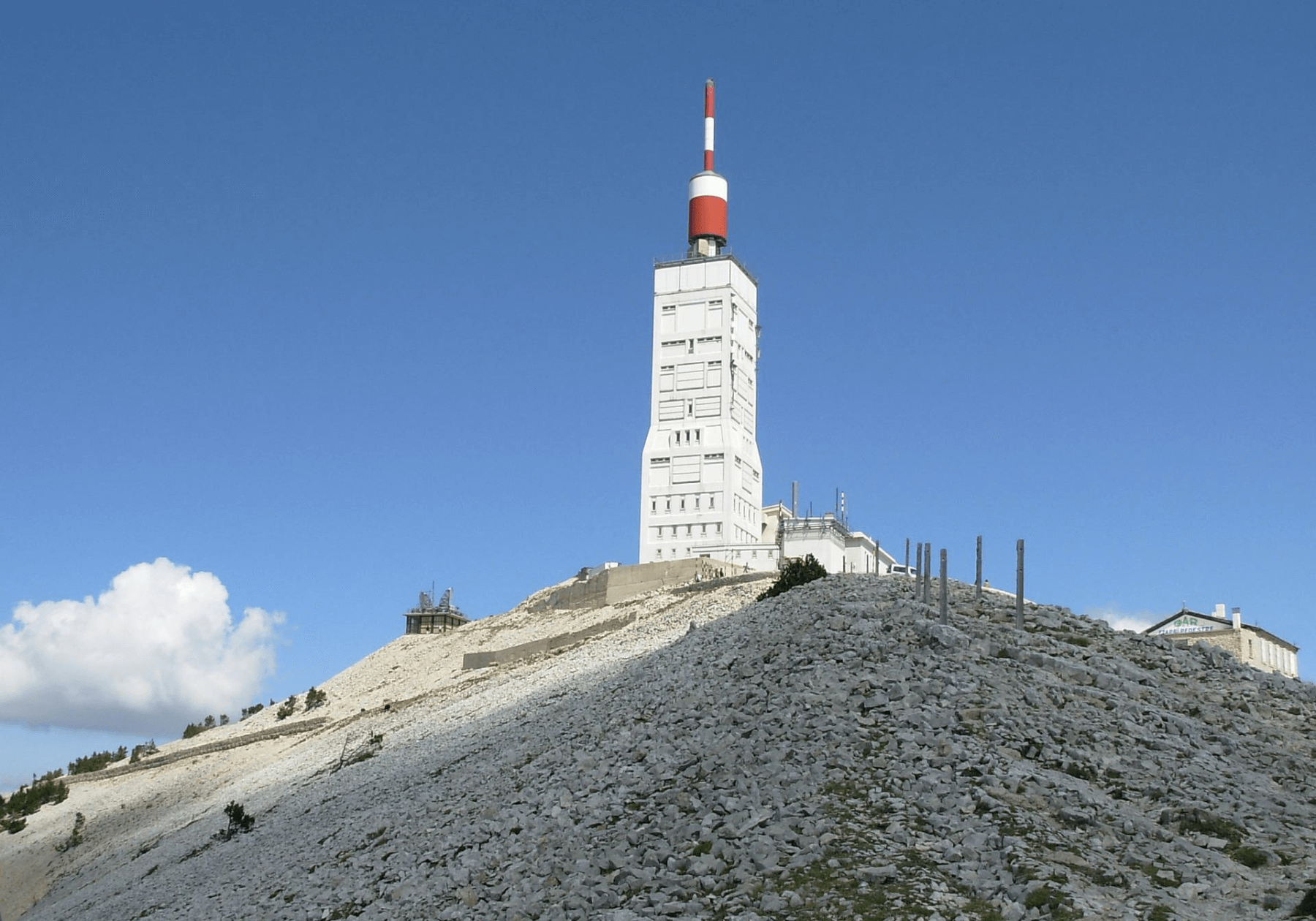 view over Mont ventoux in Provence
