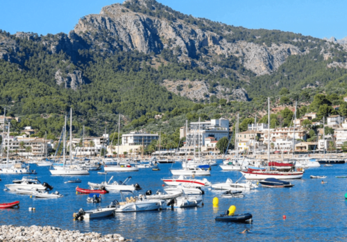 view of the port in port soller
